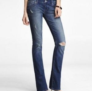 Express ripped skinny Jeans, size 6.